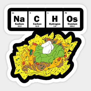 Chemistry of NACHOS Sticker